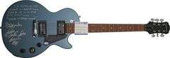 The Beach Boys Signed Epiphone Guitar w Good Vibrations Lyrics Exact Proof