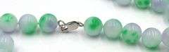 Jade Jadeite beaded long necklace