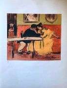 Magnificent collection of Picasso! Les Bleus de Barcelona Picasso, Sabartes. Au ent d'Arles 1963