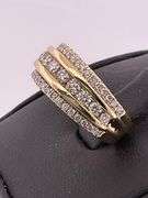 CERTIFIED 14K YELLOW GOLD DIAMOND BAND