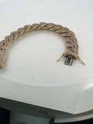 CERTIFIED 14K YELLOW GOLD MIAMI CUBAN LINK DIAMOND BRACELET