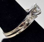 Spectacular 14k White Gold Diamond Ring
