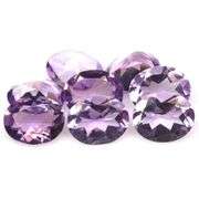 Glittering 17.01ct untreated real Brazilian Amethyst set!