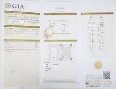 GIA Certified 3.87CTW Earth Mined Diamond Ring
