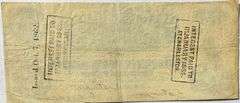 $100 Sep 23 1862 Series Diffused Steam Confederate States Note.
