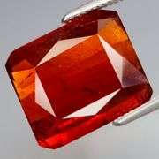 Top sunset orange! 9.13ct Spessartite Garnet!