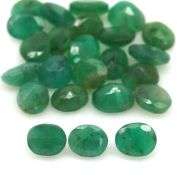 Rich emerald green 8.04ct 24pc Emerald set