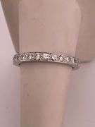 CERTIFIED BRAND NEW  14K WHITE GOLD DIAMOND BAND