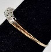 Lovely 14K Yellow Gold Diamond Ring