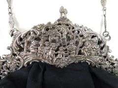 Antique Fratelli Coppini 800 Silver Italian Purse