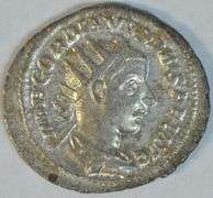 Mint State Gordian III Roman Silver Antoninianus, 238-244 AD