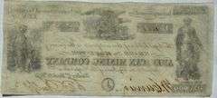 American Mining Company Stock Share Windsor Vt March 28 1850.