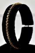 Sparkling 14K Yellow Gold Diamond Tennis Bracelet