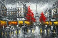 UNIQUE AND BEAUTIFUL PAINTING ON CANVAS