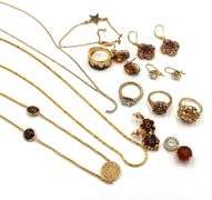 Group lot of Vintage 925 sterling silver mixed jewelry