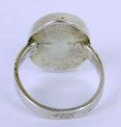 Vintage Sterling Silver Mood Ring, Size 9.5