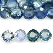 Collectors 6.52ct light blue Sapphire set
