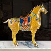 Large Pure Copper Tang Dynasty Horse
