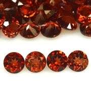 Premium cut, color, and clarity! 7.20ct Spessartite Garnet set!!!