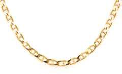 14kt Yellow gold Gucci link chain necklace