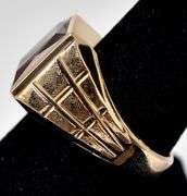 Charming 10K Yellow Gold Synthetic