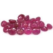 Rare heated only 7.92ct Ruby set from Madagascar