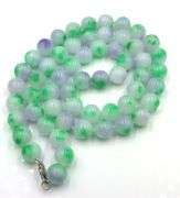 Jade Jadeite beaded long necklace
