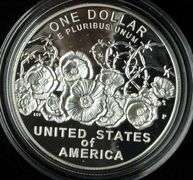 2018 World War One Centennial Silver Dollar With Box & Papers