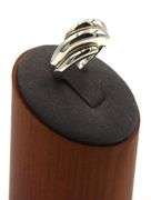 Tiffany & Co vintage 2 tone carved dome ring