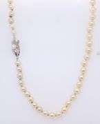 Vintage Graduated Pearl Necklace