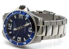 Stuhrling blue dial men's watch