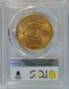 Fabulous Gem BU 1928 St. Gaudens $20 Gold Piece. PCGS MS65