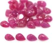Simply gorgeous 10.29ct reddish pink Ruby set