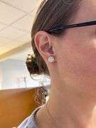 1.10CTW Diamond Cluster Stud Earrings