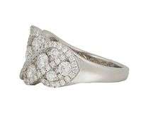 Gabriel & Co. 1.75ctw Diamond Woven Frame Ring in 14K