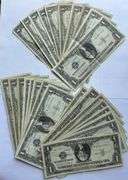 30 1957 $1 Silver Certificates