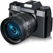 Digital Vlogging Camera 64MP with Flip Screen