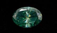 Huge 5.35 Ct Emerald Green Lab Simulated Diamond Solitaire