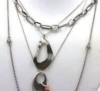 925 Sterling Silver Necklace Lot