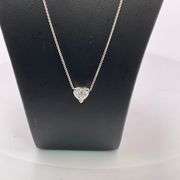 CERTIFIED BRAND NEW 14K WHITE GOLD DIAMOND NECKLACE