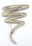 Tiffany & co large zig zag pin
