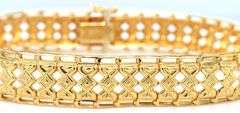 Elegant 14k Yellow Gold Bracelet