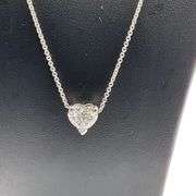 CERTIFIED BRAND NEW 14K WHITE GOLD DIAMOND NECKLACE
