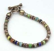 Group lot of 8 vintage 925 sterling silver bracelets