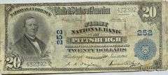 $20 Series of 1902 Pittsburgh National Note