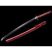 Traditional Japanese Katana Full Tang Clay-Tempered