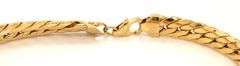 14kt Yellow gold Hollow Herringbone bracelet