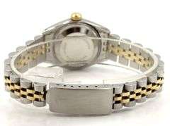 Ladies Rolex Oyster Perpetual Date 6917 Two Tone Silver Dial Ladies Watch