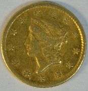 Very nice and scarce 1849-O Type One $1 Gold Piece