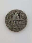 1800s India Silver Temple Token